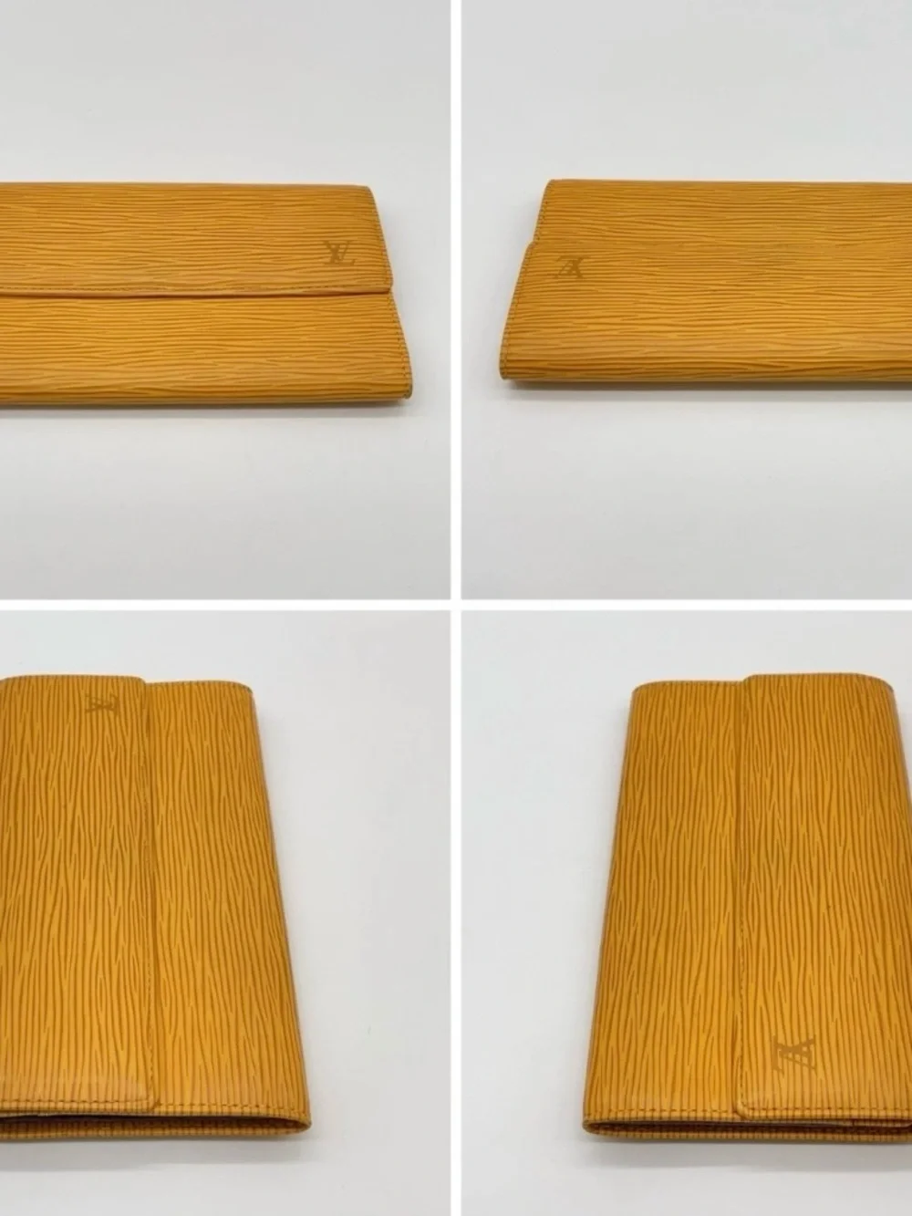 Louis Vuitton Epi Yellow Wallet